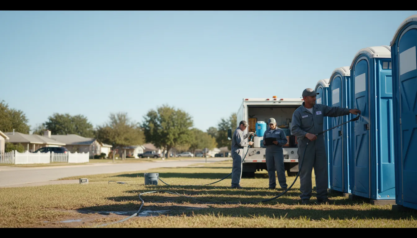 Long-Term Portable Toilet Rental in Midland, PA near me